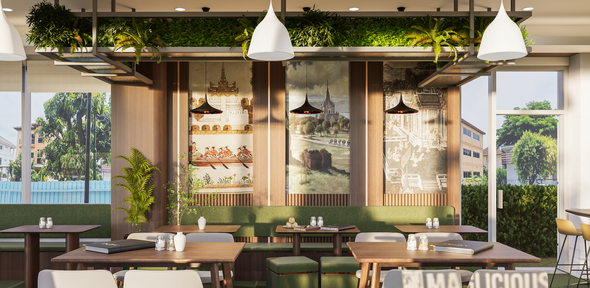 Traditional Resturant in Bangkok Design - 2025